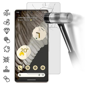 Google Pixel 8 Pro Ochranství obrazovky Tempered Glass - Case Friendly - čistý