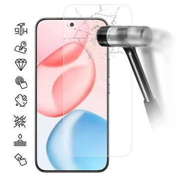 Honor 400 Smart 5G/4G/X7d 4G Tempered Glass Screen Protector - 9H - Case Friendly - Transparent