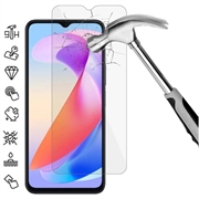 Honor X6a Tempered Glass Screen Protector - 9H, 0.3mm - Case Friendly  - Clear
