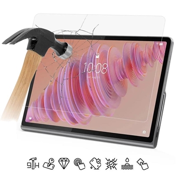 Ochranné Tvrzené Sklo Lenovo Tab Plus - Case Friendly - Průhledný