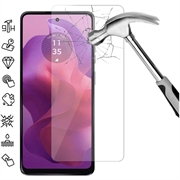 Motorola Moto G24 Tempered Glass Screen Protector - 9H, 0.3mm - Case Friendly  - Clear