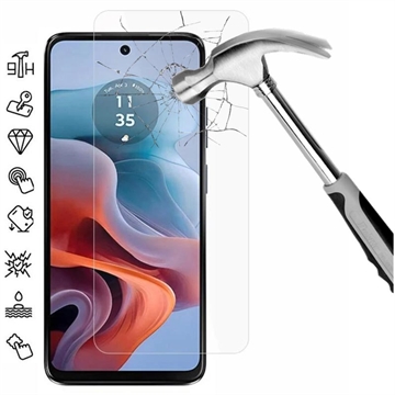 Motorola Moto G34/G45 Ochranství obrazovky Tempered Glass - Case Friendly - čistý