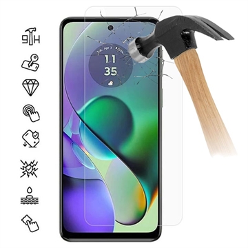 Motorola Moto G54 Ochranství obrazovky Tempered Glass - Case Friendly - čistý