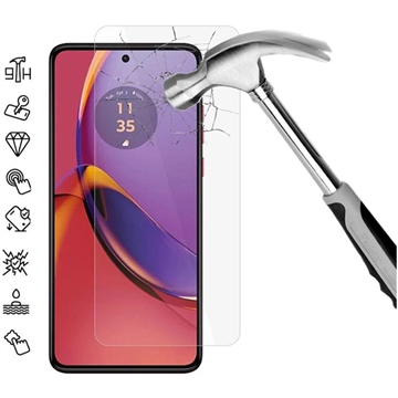 Motorola Moto G84 Ochranství obrazovky Tempered Glass - 9H - Case Friendly - čistý