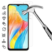 Oppo A18 Ochranství obrazovky Tempered Glass - Case Friendly - čistý