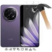 Oppo Find N5 Tempered Glass Screen Protector - 9H - Case Friendly - Transparent