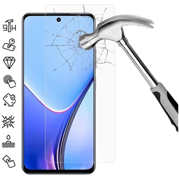Realme V50s Ochranství obrazovky Tempered Glass - Case Friendly - čistý