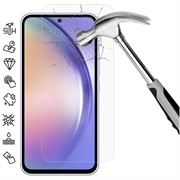 Samsung Galaxy A55 Tempered Glass Screen Protector - Case Friendly - Clear
