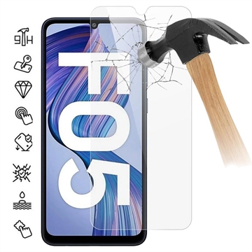 Ochranné Tvrzené Sklo Samsung Galaxy F05 - Case Friendly - Průhledný