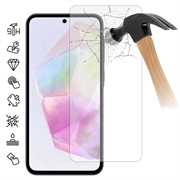 Samsung Galaxy M35 Tempered Glass Screen Protector - 9H, 0.3mm - Case Friendly  - Clear