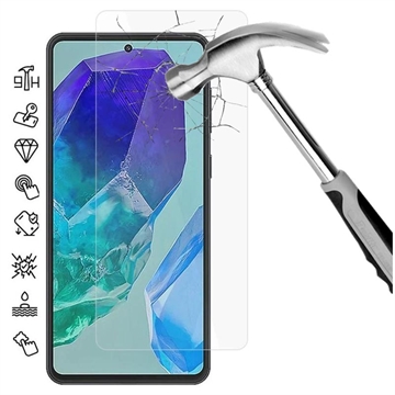 Samsung Galaxy M55/F55/C55 Tempered Glass Screen Protector - 9H, 0.3mm - Case Friendly  - Clear