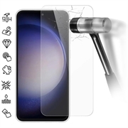 Samsung Galaxy S23 FE Ochranství obrazovky Tempered Glass - Case Friendly - čistý