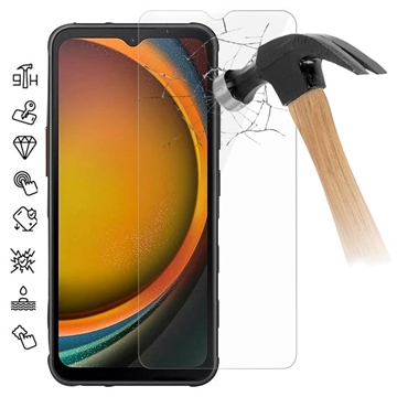 Samsung Galaxy Xcover7 Ochranství obrazovky Tempered Glass - 9H - Case Friendly - čistý