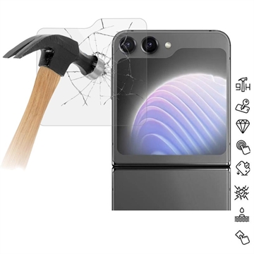 Ochranné Tvrzené Sklo Samsung Galaxy Z Flip6/Z Flip7 FE - Case Friendly - Průhledný