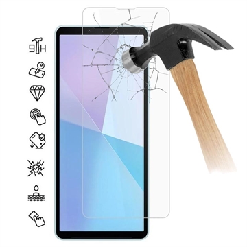 Sony Xperia 10 VI Tempered Glass Screen Protector - 9H, 0.3mm - Case Friendly  - Clear