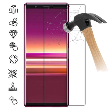 SONY Xperia 5 Tempered Glass Screen Protector - 9h, 0,3 mm - čistý
