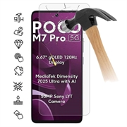 Ochranné Tvrzené Sklo Xiaomi Poco M7 Pro 5G - Case Friendly - Průhledný