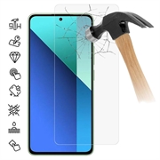 Xiaomi Redmi 13 Tempered Glass Screen Protector - 9H, 0.3mm - Case Friendly  - Clear