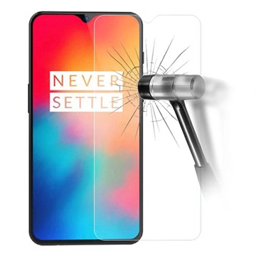 OnePlus 6t Tempered Glass Ochrector - 9h, 0,3 mm - čistý