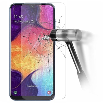 Ochranství obrazovky Tempered Glass Samsung Galaxy A50 - 9h, 0,3 mm - čisté