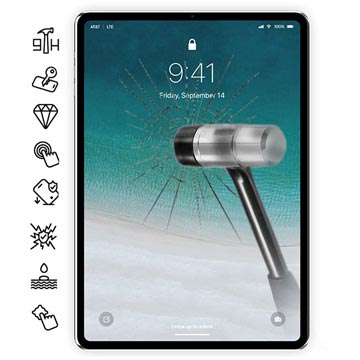 IPad Pro 12.9 2018/2020 Ochrana z Tempered Glass Screen - 9h, 0,3 mm - čisté