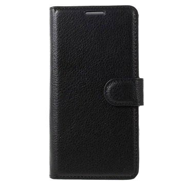 Huawei P10 Textured peněženka - černá