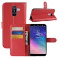 Samsung Galaxy A6+ (2018) Case With Stand - Red