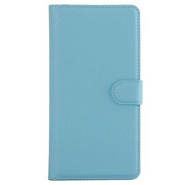 Sony Xperia XA1 Textured Peněženka - modrá