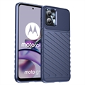 Thunder Série Motorola Moto G13/G23 TPU Pouzdro - Modrý
