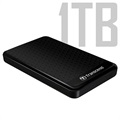 Transcend StoreJet 25A3 USB 3.1 Gen 1 Externí pevný disk - 1TB - BLACK
