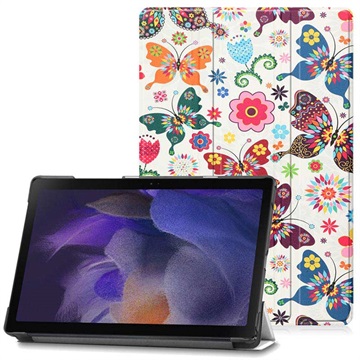 Tri -Fold Series Samsung Galaxy Tab A8 10.5 (2021) Folio pouzdro - motýli