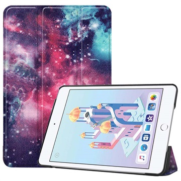 Tri -Fold Series iPad Mini (2019) Smart Folio Case - Galaxy