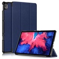 Tri -Fold Series Lenovo Tab P11 Smart Folio Case - Blue