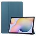 Tri -Fold Series Samsung Galaxy Tab S7+ Folio pouzdro - modrá