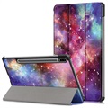 Tri -Fold Series Samsung Galaxy Tab S7 Fe Smart Folio Case - Galaxy