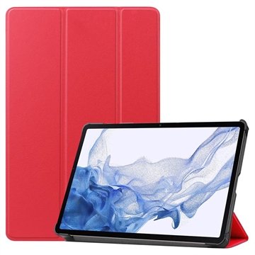 Pouzdro Smart Folio pro Samsung Galaxy Tab S9 řady Tri-Fold – Červené