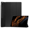 Pouzdro Smart Folio pro Samsung Galaxy Tab S9 Ultra řady Tri-Fold – Černé