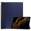 Pouzdro Smart Folio pro Samsung Galaxy Tab S9 Ultra řady Tri-Fold – Modrý
