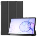 Tri -Fold Series Samsung Galaxy Tab S6 Smart Folio Case - Black