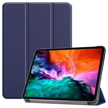 Tri -Fold Series iPad Pro 12.9 (2021) Smart Folio Case - Blue