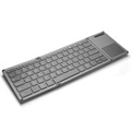 Triple Folding Wireless Keyboard with Touchpad B066S - Grey