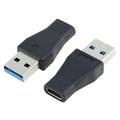USB 3.1 Type-C Female to USB-A 3.0 Male OTG Adapter