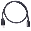 Prodlužovací Kabel USB 3.1 Typu C Samec/Samice - 1.5m - Černý