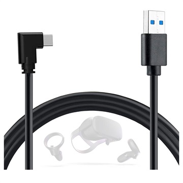 Vysokorychlostní USB Type -C PC VR Link Cable - Oculus Quest, Quest 2, Quest 3, Quest 3S - 5M