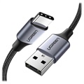 Ugreen Quick Charge 3.0 USB -C kabel - 3A, 1M - šedá
