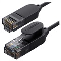 Ugreen Slim High -Speed ​​Ethernet Cable RJ45 - 2M - Černá