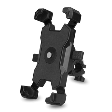 Univerzální Držák Telefonu na Kolo BG-116 - 3.5"-6.8" - Řídítka - Černá