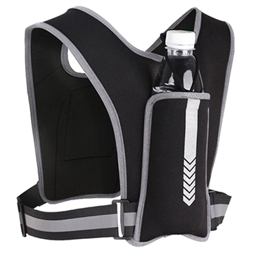 Univerzální Běžecký Batoh s Nastavitelným Popruhem, Chytrým Telefonem a Kapsami na Vodu