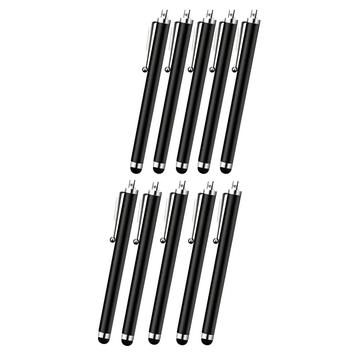 Universal Stylus Pen for iPhone, Smartphone & Tablet - 20 Pcs. - Black