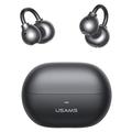 Usams Echo R02 Clip-On Wireless Earphones - Black